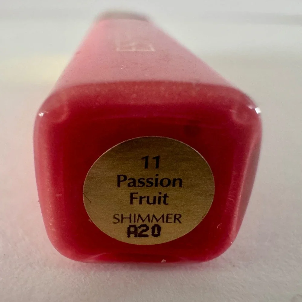 Estee Lauder Pure Color Gloss 11 Passion Fruit Shimmer Pink Red 0.16 oz A20
